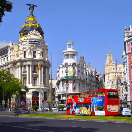 TOUR BUS EN MADRID